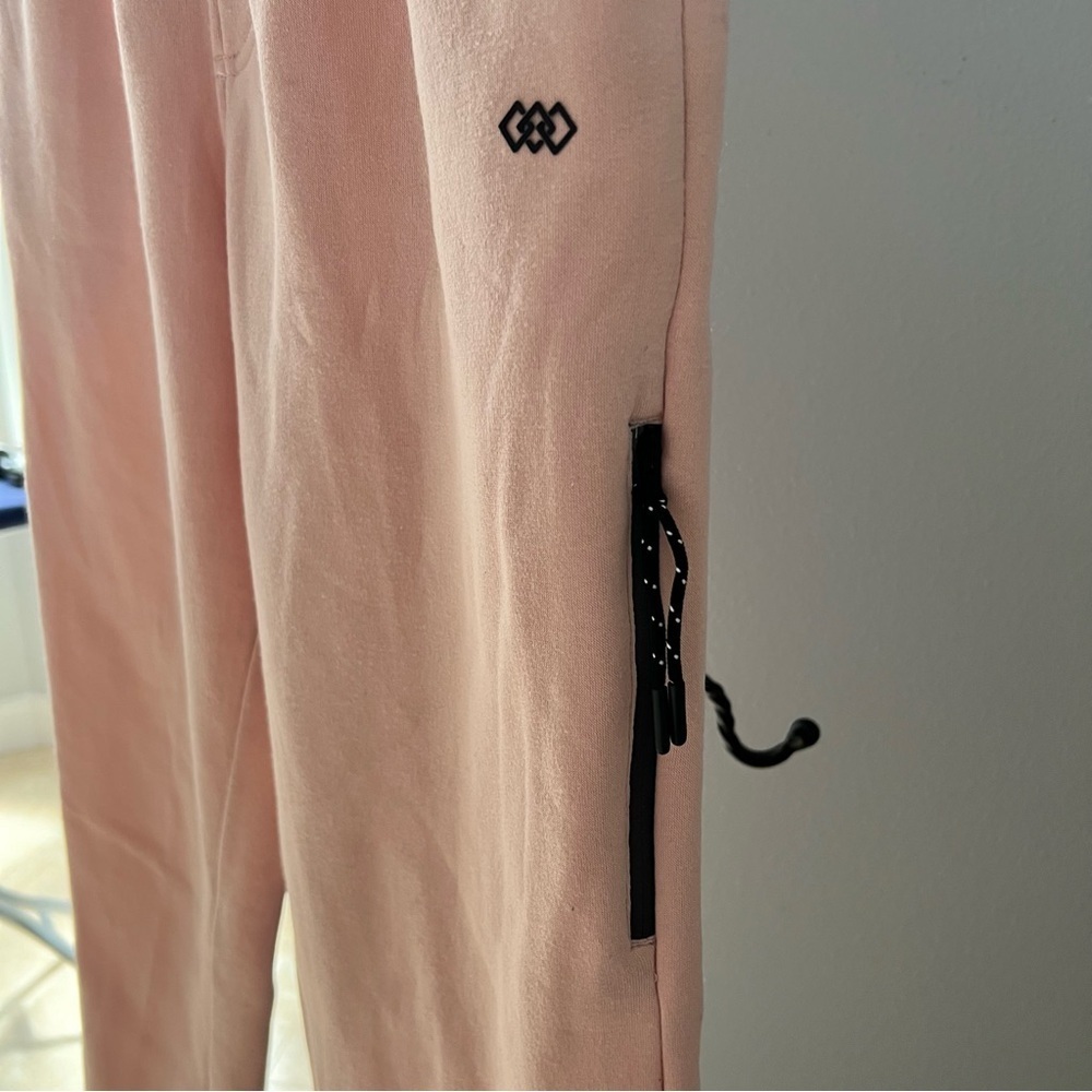 Awesome men’s pink fleece joggers - Picture 6 of 8